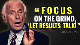 WORK HARD IN SILENCE, SHOCK THEM WITH YOUR SUCCESS 2.0 - Jim Rohn Motivation