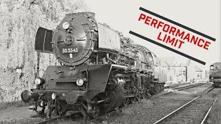 50 3545 an der Leistungsgrenze | 130t über Grenzlast | Vorbachtalrampe