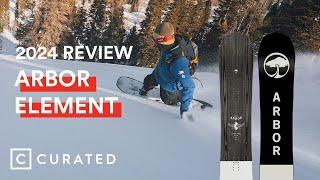 2024 Arbor Element Camber Snowboard Review | Curated