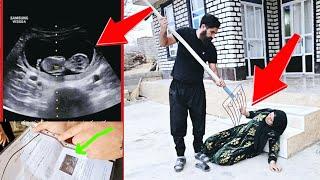 Asiya's husband's opposition to her pregnancy. Asiya's resistance to her husband,