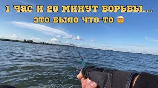 ДА СКОЛЬКО МОЩИ В ЭТОЙ РЫБИНЕ? ЭТО МОЙ РЕКОРД! Рыбалка со спиннингом осенью 2023