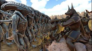 300.000 Aliens vs Anubis & Warriors of Anubis | Ultimate Epic Battle Simulator 2 | UEBS2