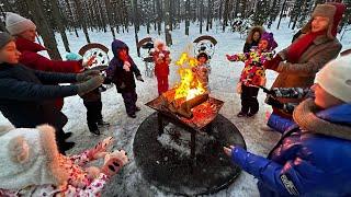 ВАУ - ДЕТИ ПЕРВЫЙ РАЗ В ГОСТЯХ У ДЕДА МОРОЗА/ ВЕЛИКИЙ УСТЮГ / ВОТЧИНА