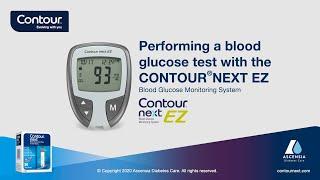 How to perform a blood glucose test | CONTOUR NEXT EZ | mg/dL | United States (en_US)