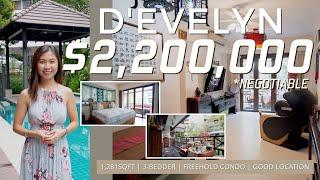 Newton Novena D'Evelyn 3 Bedder Condo For Sale | Singapore Condo Property Listing | Yvonne Lai