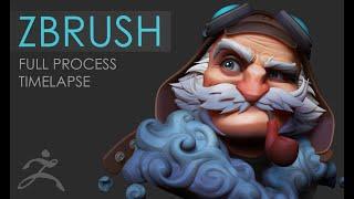 Captain Smith|ZBrush Timelapse