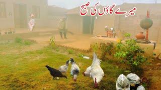 Mere Gaon Ki Subah I Pakistan Village Life I Mud House I Village Women Morning Routine