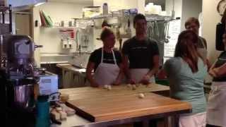 egg peeling contest- DiFranco's Denver Italian Restaurant| Best Italian Restaurant in Denver