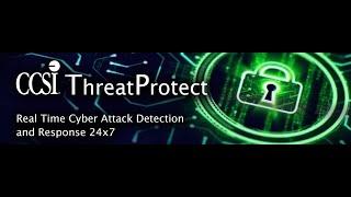 CCSI's ThreatProtect Managed Service Webinar