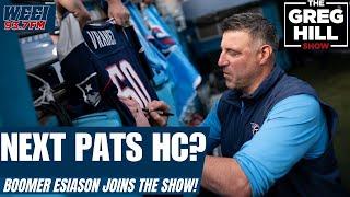 "It's Got to Be Vrabel" Boomer Esiason Joins! Higgins to Foxboro? ||The Greg Hill Show!