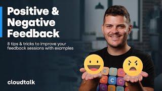 Giving positive & negative feedback at work (+ 8 tips & trick with examples)