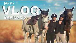 MINI VLOG (je teste l'équitation avec Eloïse)