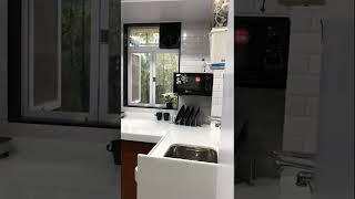 1 bhk renovation in mumbai | budget friendly interior | white kitchen | modular kitchen