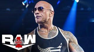 FULL SEGMENT – The Rock returns and wants The Head of the Table: Raw Day 1 highlights, Jan. 1, 2024