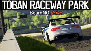 Toban Raceway in BeamNG.drive! | Trying Not to Spin on the Bumpy rFactor 2 Circuit