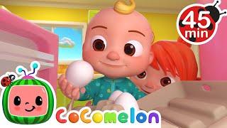 Humpty Dumpty 45 MIN LOOP | More Nursery Rhymes & Kids Songs - CoComelon