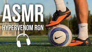 ASMR Training Session For Soccer / Football In Nike Hypervenom RGN