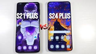 Samsung Galaxy S24 Plus VS Samsung Galaxy S21 Plus! (Cameras, Speed Test & Display, PUBG)