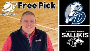 Drake vs Southern Illinois - MVC Tournament NCAAB Pick - Friday 3/7/25 | Craig's Picks & Predictions