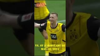 Marco Reus. First and last goal for Borussia Dortmund. #borussiadortmund #marcoreus #goals