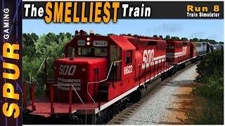 This Train STINKS - Empty Molting Sulfur and Foreign Power - Run 8 Train Simulator