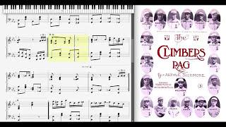 The Climbers Rag by Arthur Sizemore (1911, Ragtime piano)