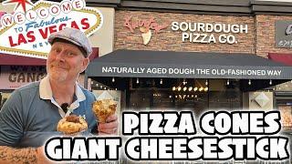 Biggest Cheese Stick and the Most Unusual Pizza in Vegas | Twisted Sourdough Pizza