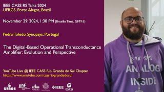 CASS Talks 2024 - Predo Toledo, Synopsys, Portugal - November 29, 2024