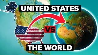 The United States (USA) vs The World - Who Would Win?