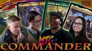 MTG Commander Gameplay | MTGNerdGirl vs VeggieWagon vs MTGBaron vs Blackneto | TTJ Ep 56