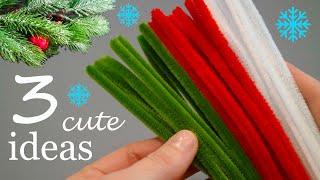 3 CUTE IDEAS for Christmas DIY