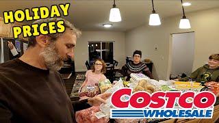 COSTCO Grocery Haul & Holiday Prep | Alaska Prices – Can We Stay on Budget?