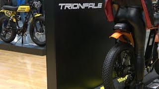 Trionfale at Eicma 2022. Promo Girls Fancam. Like n Subscribe.