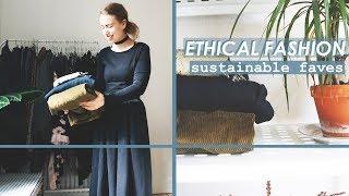 MY FAVOURITE SUSTAINABLE FASHION BRANDS