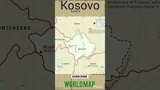 Kosovo Map 2023