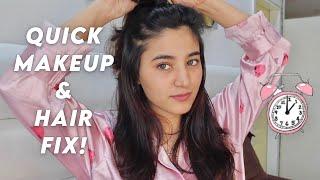 Leggit NO Makeup Makeup look | Hair SECRET | No foundation |TheSassThing