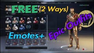 Marvel's Avengers - How to Get Free: Free Epic Outfits and Emotes (Two Ways)