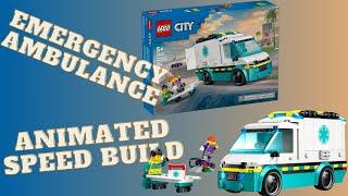 Lego 60451 Emergency Ambulance (Animated Speed Build)