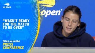 Emma Navarro Press Conference | 2024 US open Semifinal