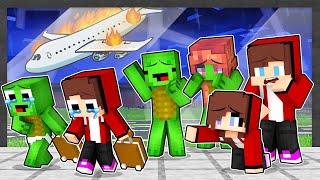 Babies JJ and Mikey are LEAVING Their FAMILIES - Minecraft Animation / Maizen