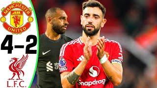 Manchester United vs Liverpool 4-2 - All Goals and Highlights 2024  BRUNO