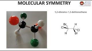 Ci low symmetry point group: 1,2-dibromo-1,2-dichloroethane