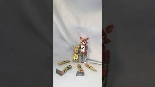 FNAF Dismembered SPRINGTRAP Unboxing FAKE FOXY! STOP MOTION Animation #fnaf #stopmotion #animation