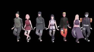 【MMD Naruto】Gangnam Style  ft.NARUHINA*SASUSAKU*SAIINO*KAKASHI*SHIKAMARU*SHINO(Motion by Tio Itachi)