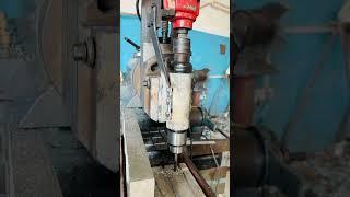 We don’t have vertical Milling but challenge accepted #machinist  #machineshop