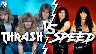 WHAT IS THE DIFFERENCE BETWEEN THRASH AND SPEED METAL? (Genre differences)