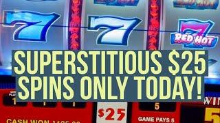 Are U Superstitious At The Casino? I Am And Played The Exact Same Machines In The Same Order To Win!