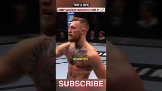 UFC's Most Devastating Lightweight KOs 