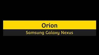 Orion – Samsung Galaxy Nexus ringtones