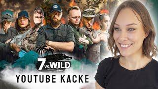 Sabrina Outdoor reagiert auf 7 VS. Wild - Youtube Kacke